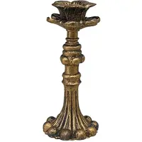 Jojomino Retro Gold Leuchter Ornamente Foto Requisiten Wohnzimmer Esstisch Atmosphäre Kerze Stand Basis Hoch