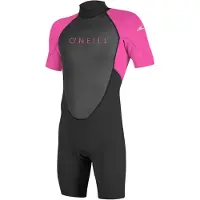 O'Neill Neoprenanz ge f r Jugendliche, Reactor-2, 2 mm, Rei verschluss hinten, kurze rmel, Spring Wets