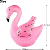 MaxPower 1pc schwimmende solarbetriebene Flamingo Pool Lichter 16 Farben Outdoor aufblasbare Wasser P