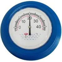 Jojomino Unterwasserthermometer Große schwimmende Platte Wassertemperaturmesser