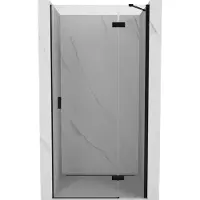 Mexen Mist-H Duschdrehtür rechts 85 cm, transparent, schwarz - 8A5-085-000-70-00-P