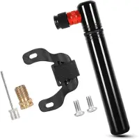 Semoic Tragbare Fahrradpumpen 130psi Mini-Fahrradpumpe Reifen