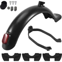 Typecat Kotflügel hinten und Halterung Zubehör mit Rücklicht für M365/M365 Pro Scooter Schrauben Schraubkappen