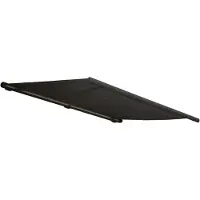 Mendler Elektrische Kassettenmarkise H124, Markise Vollkassette 5x3m Polyester anthrazit, Rahmen anthrazit