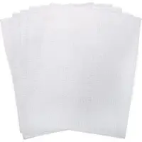 Darice 4er-Pack Mesh-Kunststoff-Leinwand - Transparent - 10,5 x 13,5