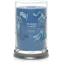 Yankee candle Warm Luxe Cashmere Duftkerze, 20 oz, gro er Becher, 2-Docht-Kerze, ber 60 Stunden Brenndauer