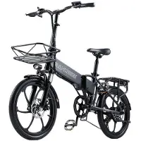 RANDRIDE E-Bike - - YA20 - Motor 500W - Batterie 48V 12.8Ah - Reichweite 60-70 km