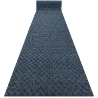 Rugsx Türmatte rutschfest 200 cm VECTRA 800 Draußen, Innen blau 200x330 cm