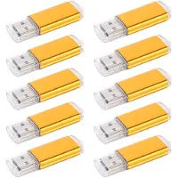 Typecat 10x 512MB Speicherstick USB Stick U Disk Flash Driver USB 2.0 Gold
