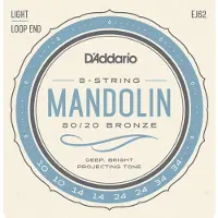 Daddario J62 80/20 Bronze Mandolinen-Saiten Light 10-34