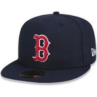 New Era 59FIFTY Boston Red Sox MLB 2017 Authentic Collection On Field Game Fitted Cap Size 7 5/8