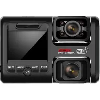 Semoic 4K 2160P Dual-Dashcam für die Vorderkabine, integriertes WiFi G