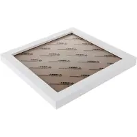 Semoic Quadratischer dicker Bilderrahmen aus Kiefernholz für die Wand (B