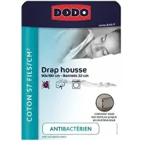 Dodo Taupe 90 x 190 Spannbettlaken