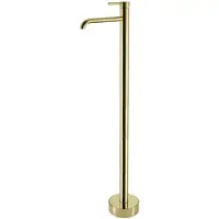 Mexen Rumba freistehende Waschbeckenarmatur, gold - 73534-50