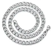 MaxPower 60 cm lange kubanische Punk-Hip-Hop-Halskette für Herren