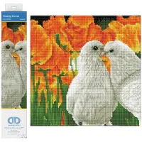 Diamant Dotz Kissing Doves