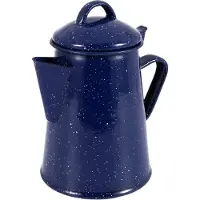SEM 1,2 L Emaille Kaffeekanne Hand Tee Wasserkocher Teekanne Vintage