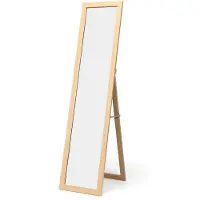 Helloshop26 Rechteckiger Standspiegel 37 x 50 x 155 cm dekorative Verwendung mit schlichtem Design