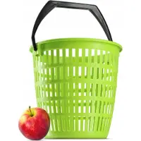 Kadax Universalkorb mit Griff 12L für Wäsche, Obst