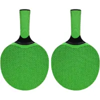 Torribaly Sports Goods Silikon Mehrfarbige Tischtennisschläger Geeignet für Anfänger im Training und Wettkampf Grün