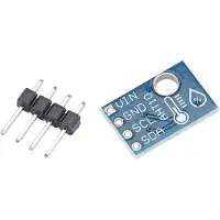 Torribaly 10 STÜCKE AHT10 Hochpräzises digitales Temperatur- und Feuchtigkeitssensor-Messmodul I2C-Kommunikation Ersetzen Sie SHT20