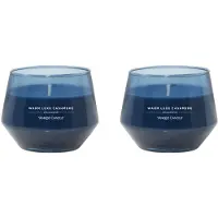 Yankee candle Studio Kerze mit therischen len, Warm Luxe Cashmere, 10 Unzen (2er-Pack)