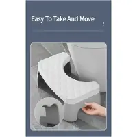 Semoic Startseite Badezimmerzubehör für Erwachsene Toilettenhocker
