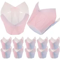 ABOOFAN 150Stk -Backförmchen Aus Papier, Bunt, Für Cupcakes Und Muffins