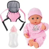 Bayer My First Baby 33 cm Puppen-Set, mit 4 Babylauten - Puppe mit Zubehör