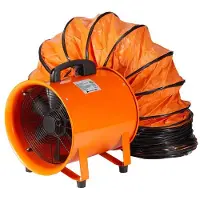 DUOKU Tragbarer Ventilator - - BT-SHT16A-U(D)10 - 900W - 5175 CFM - 2 Geschwindigkeiten