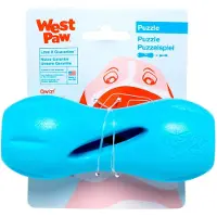 West Paw Design Spielzeughund Qwizl Aqua Small