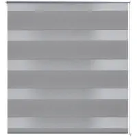 Helloshop26 Store enrouleur grau lichtdurchlässig 120 x 175 cm Fenster Sichtschutzrollo 4102109