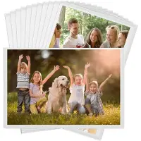 Semoic Bilderrahmen, 12Er-Pack Magnetischer Fotorahmen für KüHlschrank 6X4 Zoll, Magnetischer Bilderrahmen für Kinder, Familie, Fotomagnete Weiß