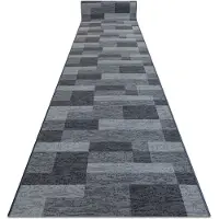 Rugsx Läufer Antirutsch ICONA grau 67cm 67x320 cm
