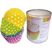 ScrapCooking Box mit 24 Backschalen "Erbsen"