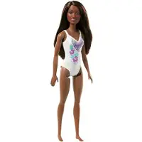Mattel BARBIE - Beach - Weißer Badeanzug
