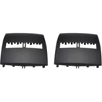 Tlily 2X Auto Klimaanlage Outlet Finisher-Instrument Panel Klimaanlage Vents Abdeckung Shell für Tiida 2005-2011