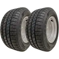 Parnells 195/55R10C Wanda WR301 Trailer-Räder 4 x 100 PCD High Speed 750kgs (2er Set)