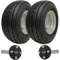 Parnells 20.5x8.00-10 Trailer Kit Hochgeschwindigkeitsräder, ALKO Naben & Achsstummel, 750 kg Tragfähigkeit, Wanda P815, EU-Straßenzulassung