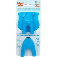 West Paw Toppl Stopper - Aqua Blue