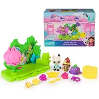 Gabby's Dollhouse : The Movie Garden Story Set Pandy Paws & Kitty Gnome Figuren und 9 Puppenhauszubehr Kinderspielzeug fr Mdchen und Jungen ab