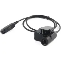 Jehiatek Funk-Walkie-Talkie-Headset U94 PTT für UV-9R UV-9RPLUS UV-XS