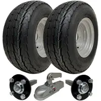 Parnells 20.5x8.00-10 Trailer Kit Hochgeschwindigkeitsfelgen mit Straßenzulassung, Achsstummel und Gusskupplung