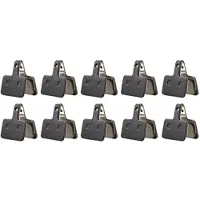 Semoic 10 Paar FahrradbremsbeläGe, Fahrradteile, Harz-Halbmetall-ScheibenbremsbeläGe für B01S M395 M446 M485 M486 M416 Deore M515 M5