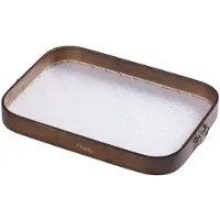 MaxPower "Acryltablett mit Griff für Obst und Snacks", Rechteck 39,8*27,8cm