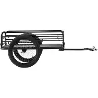 DUOKU Fahrradanhänger - - CT910 - Tragfähigkeit 275 lb - Klappbar und Kompakt - 20-Zoll-Räder