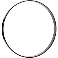 Gibraltar hardware Gibraltar 22" Black Lacquer Bass Drum Hoop (schwarzer Bass Drum Hoop)