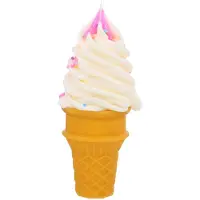 ABOOFAN 2Stk Dekoratives Fake Eiscreme Modell Aus PVC Show-Objekt
