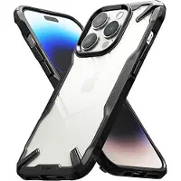 Ringke Fusion-X [Kratzfeste Doppelbeschichtung] Kompatibel mit iPhone 14 Pro Max H lle 6,7 Zoll Augmented Bumper Klare Harte R ckseite Robuste St